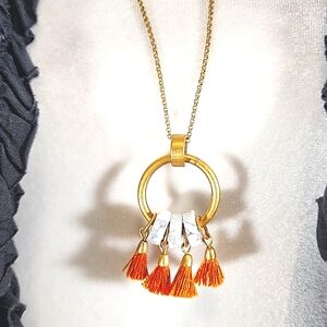 Madewell Tassel Pendant Necklace